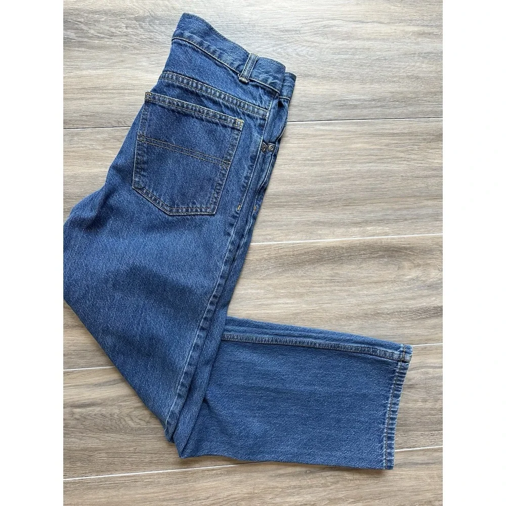 Faded Glory Jeans Boys 16R Blue Medium Wash Straight Denim‎ Pants